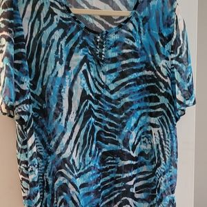 Chico's Animal Print Top